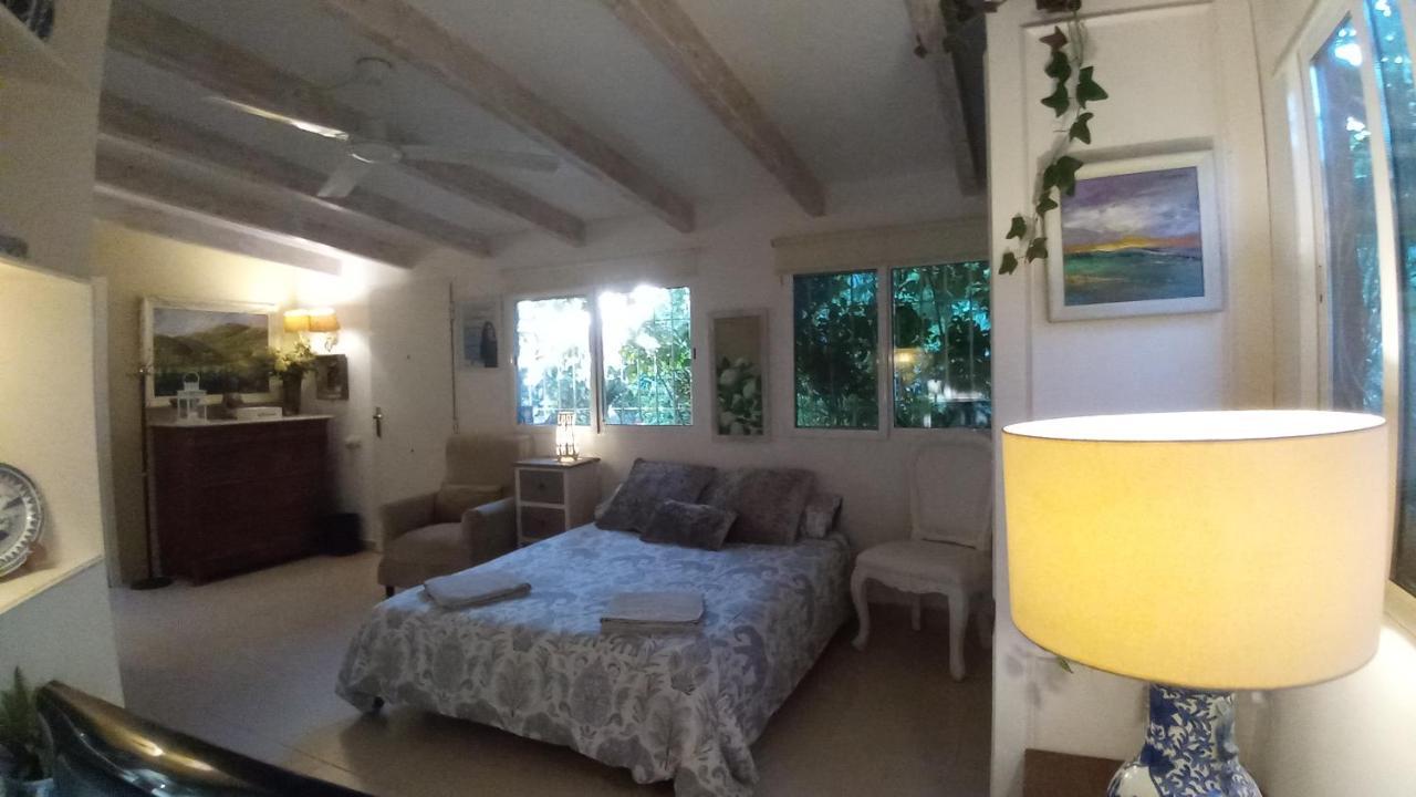 Casa Con Jardin Frente Playa De Burriana Villa Dış mekan fotoğraf
