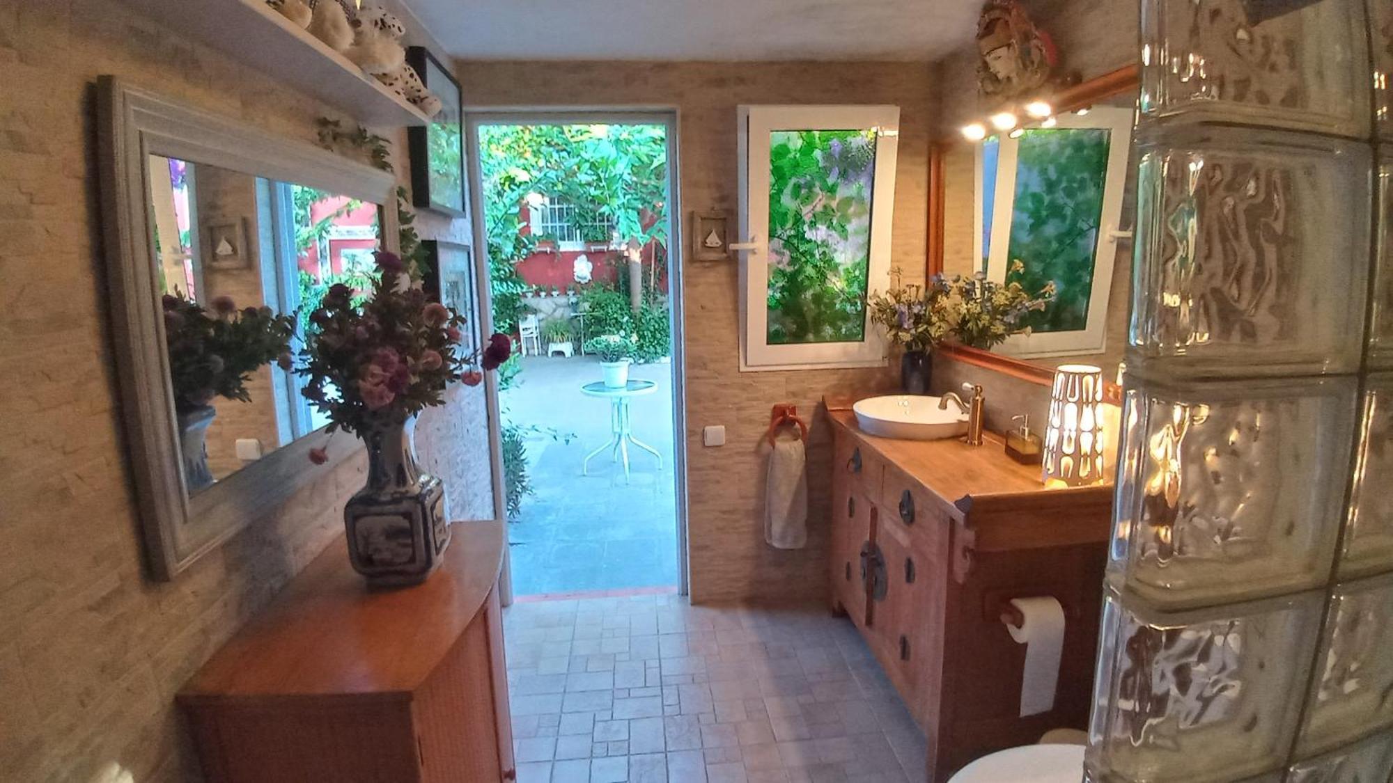 Casa Con Jardin Frente Playa De Burriana Villa Oda fotoğraf