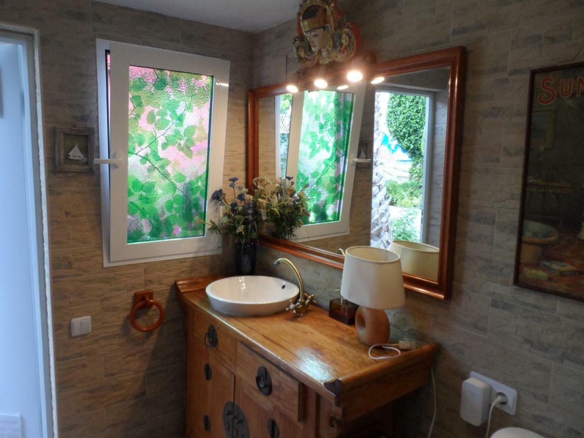 Casa Con Jardin Frente Playa De Burriana Villa Dış mekan fotoğraf