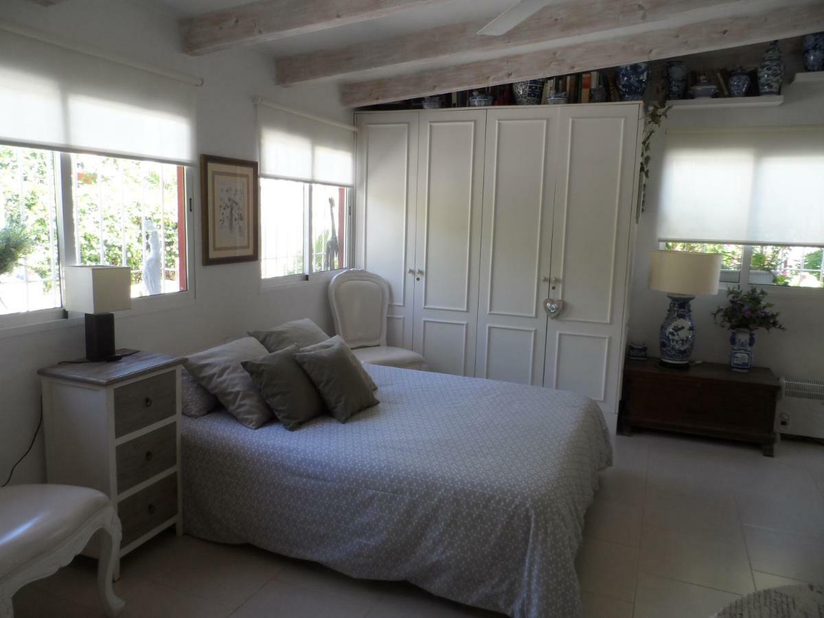 Casa Con Jardin Frente Playa De Burriana Villa Dış mekan fotoğraf